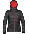 AFP-1W Stormtech Ladies Gravity Thermal Jacket Black / true red colour image